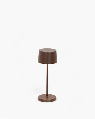 Zafferano Lampes à Porter Olivia micro table lamp Zafferano Corten Steel R3 - Buy now on ShopDecor - Discover the best products by ZAFFERANO LAMPES À PORTER design