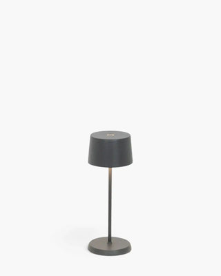 Zafferano Lampes à Porter Olivia micro table lamp Zafferano Dark Grey N3 - Buy now on ShopDecor - Discover the best products by ZAFFERANO LAMPES À PORTER design