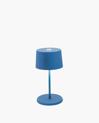 Zafferano Lampes à Porter Olivia Mini Pro LED table lamp Zafferano Capri Blue K3 - Buy now on ShopDecor - Discover the best products by ZAFFERANO LAMPES À PORTER design