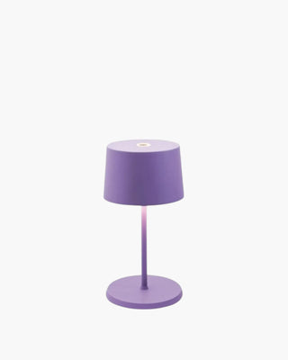 Zafferano Lampes à Porter Olivia Mini Pro LED table lamp Zafferano Lilac L3 - Buy now on ShopDecor - Discover the best products by ZAFFERANO LAMPES À PORTER design