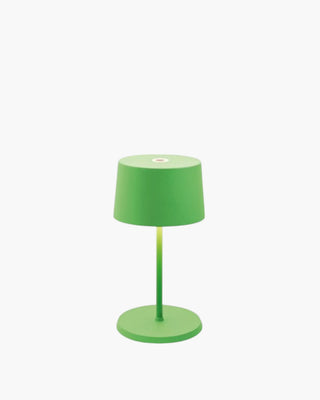 Zafferano Lampes à Porter Olivia Mini Pro LED table lamp Zafferano Apple Green V3 - Buy now on ShopDecor - Discover the best products by ZAFFERANO LAMPES À PORTER design
