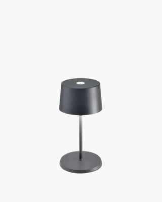 Zafferano Lampes à Porter Olivia Mini Pro LED table lamp Zafferano Dark Grey N3 - Buy now on ShopDecor - Discover the best products by ZAFFERANO LAMPES À PORTER design