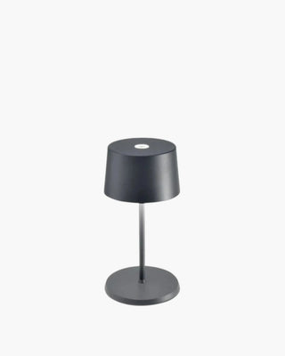Zafferano Lampes à Porter Olivia Mini Pro LED table lamp Zafferano Dark Grey N3 - Buy now on ShopDecor - Discover the best products by ZAFFERANO LAMPES À PORTER design
