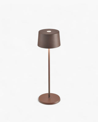 Zafferano Lampes à Porter Olivia Pro Table lamp Zafferano Corten Steel R3 - Buy now on ShopDecor - Discover the best products by ZAFFERANO LAMPES À PORTER design