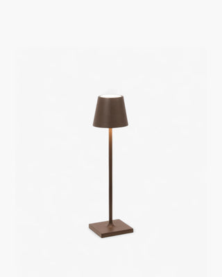 Zafferano Lampes à Porter Poldina micro table lamp Zafferano Corten Steel R3 - Buy now on ShopDecor - Discover the best products by ZAFFERANO LAMPES À PORTER design