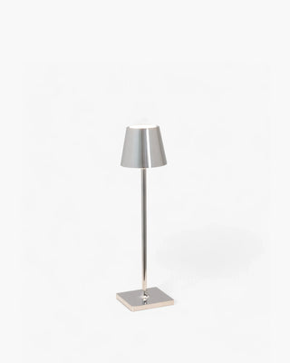 Zafferano Lampes à Porter Poldina micro table lamp Glossy Chrome - Buy now on ShopDecor - Discover the best products by ZAFFERANO LAMPES À PORTER design