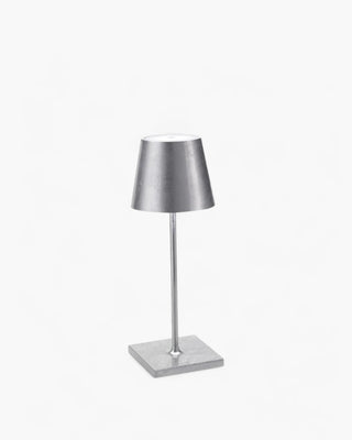 Zafferano Lampes à Porter Poldina Mini Pro Table lamp Zafferano Silver Leaf BFA - Buy now on ShopDecor - Discover the best products by ZAFFERANO LAMPES À PORTER design