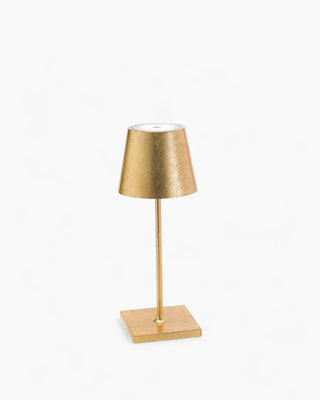 Zafferano Lampes à Porter Poldina Mini Pro Table lamp Zafferano Gold Leaf BFO - Buy now on ShopDecor - Discover the best products by ZAFFERANO LAMPES À PORTER design