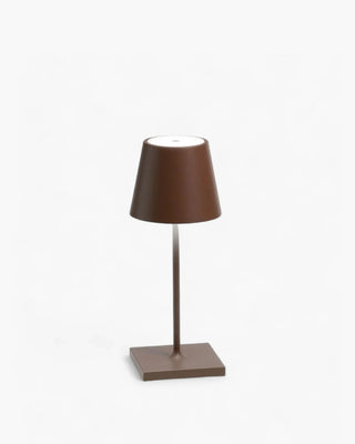 Zafferano Lampes à Porter Poldina Mini Pro Table lamp Zafferano Corten Steel R3 - Buy now on ShopDecor - Discover the best products by ZAFFERANO LAMPES À PORTER design