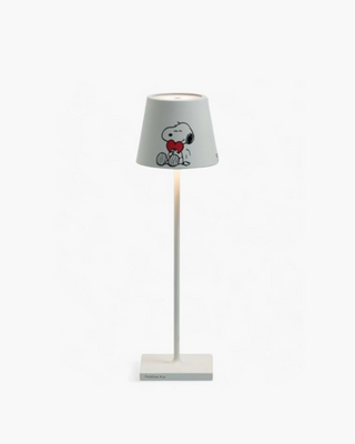 Zafferano Lampes à Porter Poldina x Peanuts table lamp Heart-White stem - Buy now on ShopDecor - Discover the best products by ZAFFERANO LAMPES À PORTER design