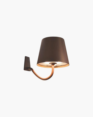 Zafferano Lampes à Porter Poldina Wall lamp Zafferano Corten Steel R3 - Buy now on ShopDecor - Discover the best products by ZAFFERANO LAMPES À PORTER design