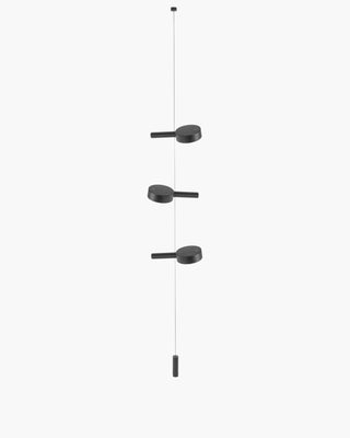 Zafferano Lampes à Porter Super O Ceiling-suspended floor Zafferano Black N3 3 Lights - Buy now on ShopDecor - Discover the best products by ZAFFERANO LAMPES À PORTER design