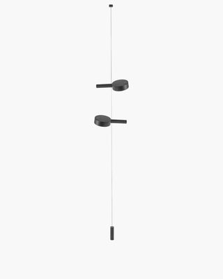 Zafferano Lampes à Porter Super O Ceiling-suspended floor Zafferano Black N3 2 Lights - Buy now on ShopDecor - Discover the best products by ZAFFERANO LAMPES À PORTER design