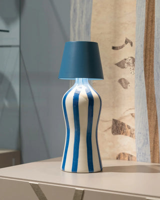 Zafferano Lampes à Porter Poldina Stopper table lamp - Buy now on ShopDecor - Discover the best products by ZAFFERANO LAMPES À PORTER design