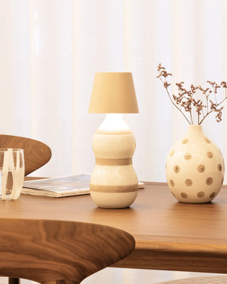 Zafferano Lampes à Porter Poldina Stopper table lamp - Buy now on ShopDecor - Discover the best products by ZAFFERANO LAMPES À PORTER design