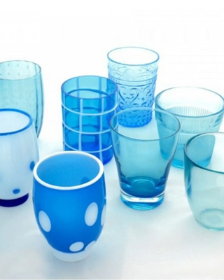 Zafferano Melting Pot box of 6 assorted glasses