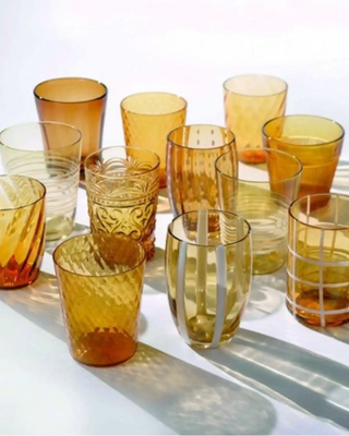 Zafferano Melting Pot box of 6 assorted glasses