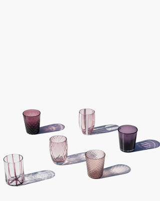 Zafferano Melting Pot box of 6 assorted glasses