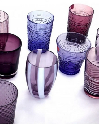 Zafferano Melting Pot box of 6 assorted glasses