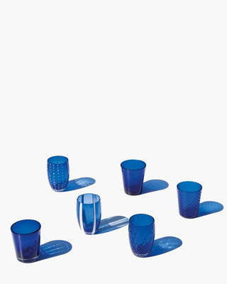 Zafferano Melting Pot box of 6 assorted glasses