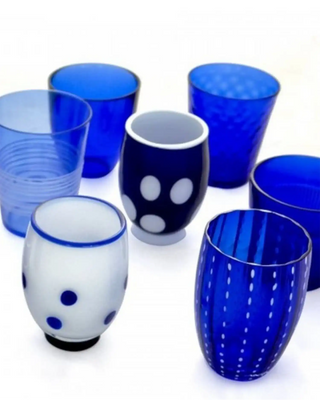 Zafferano Melting Pot box of 6 assorted glasses