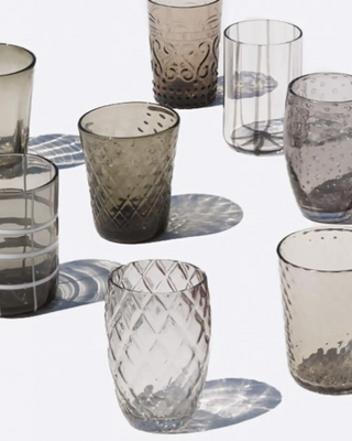 Zafferano Melting Pot box of 6 assorted glasses