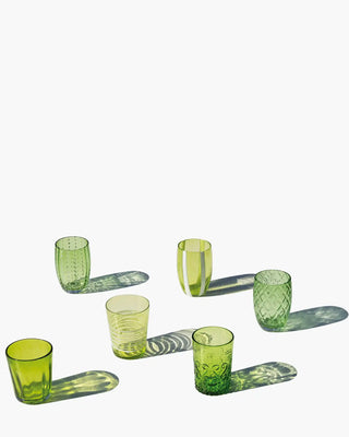 Zafferano Melting Pot box of 6 assorted glasses