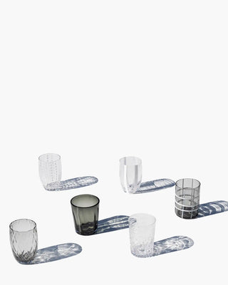 Zafferano Melting Pot box of 6 assorted glasses