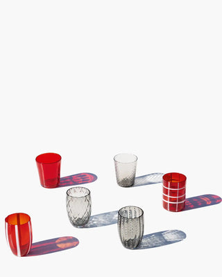Zafferano Melting Pot box of 6 assorted glasses