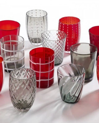 Zafferano Melting Pot box of 6 assorted glasses