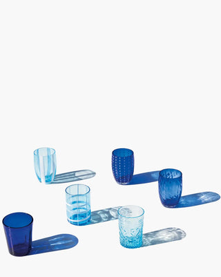 Zafferano Melting Pot box of 6 assorted glasses