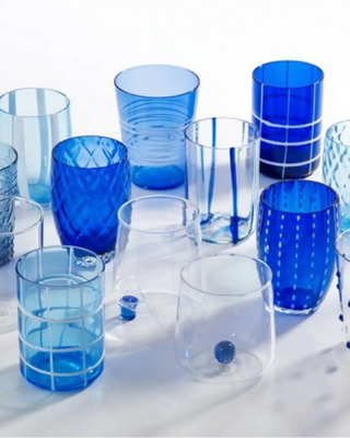 Zafferano Melting Pot box of 6 assorted glasses