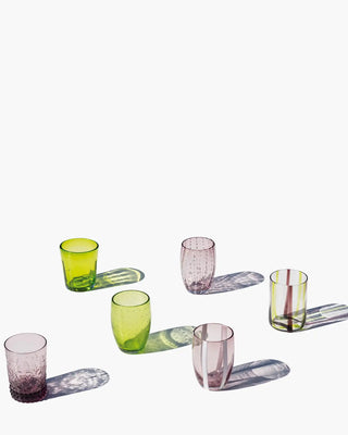 Zafferano Melting Pot box of 6 assorted glasses