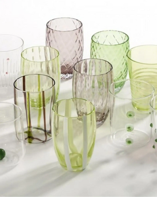Zafferano Melting Pot box of 6 assorted glasses