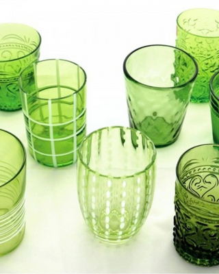 Zafferano Melting Pot box of 6 assorted glasses Zafferano Green - Buy now on ShopDecor - Discover the best products by ZAFFERANO design