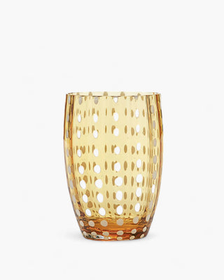 Zafferano Perle tumbler coloured glass 32 cl-10.82 oz Zafferano Amber - Buy now on ShopDecor - Discover the best products by ZAFFERANO design