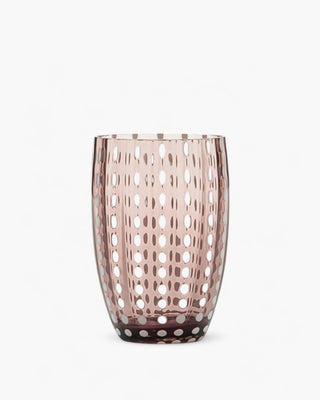 Zafferano Perle tumbler coloured glass 32 cl-10.82 oz Zafferano Amethyst - Buy now on ShopDecor - Discover the best products by ZAFFERANO design