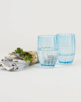 Zafferano Perle tumbler coloured glass 32 cl-10.82 oz - Buy now on ShopDecor - Discover the best products by ZAFFERANO design