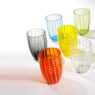 Zafferano Perle tumbler coloured glass - Buy now on ShopDecor - Discover the best products by ZAFFERANO design