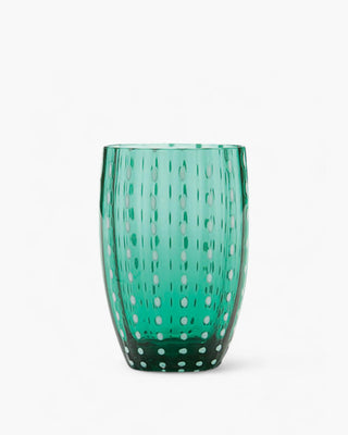 Zafferano Perle tumbler coloured glass 32 cl-10.82 oz Zafferano Green - Buy now on ShopDecor - Discover the best products by ZAFFERANO design