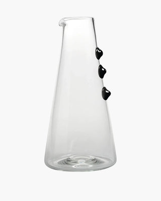 Zafferano Petoni Carafe 1.25 l - 42.26 oz Black - Buy now on ShopDecor - Discover the best products by ZAFFERANO design