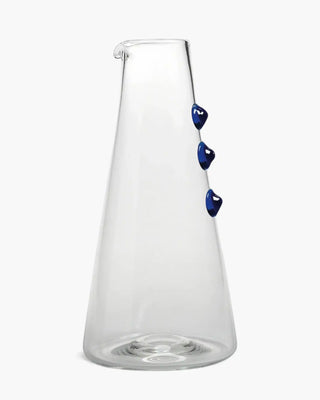 Zafferano Petoni Carafe 1.25 l - 42.26 oz Zafferano Blue - Buy now on ShopDecor - Discover the best products by ZAFFERANO design