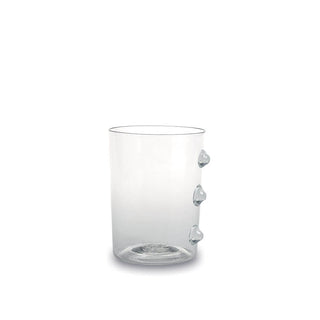 Zafferano Petoni tumbler transparent with little balls Transparent - Buy now on ShopDecor - Discover the best products by ZAFFERANO design