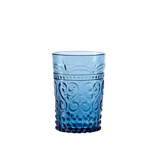 Zafferano Provenzale Rock tumbler coloured glass Zafferano Aquamarine - Buy now on ShopDecor - Discover the best products by ZAFFERANO design