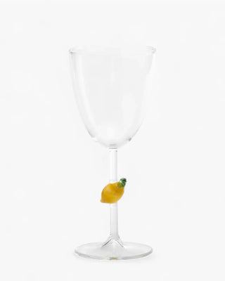 Zafferano Teca Frutta Goblet 25 cl - 8.45 oz Lemon 1 - Buy now on ShopDecor - Discover the best products by ZAFFERANO design