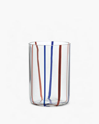 Zafferano Tirache tumbler coloured glass 35 cl-11.83 oz Zafferano Amethyst Blue - Buy now on ShopDecor - Discover the best products by ZAFFERANO design