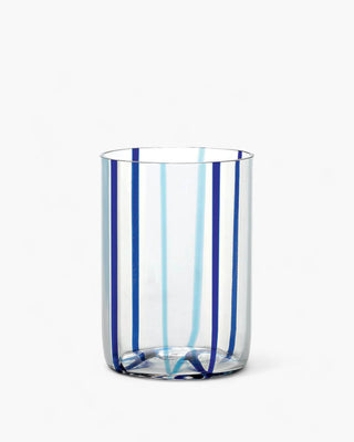 Zafferano Tirache tumbler coloured glass 35 cl-11.83 oz Zafferano Aquamarine Blue - Buy now on ShopDecor - Discover the best products by ZAFFERANO design