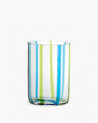 Zafferano Tirache tumbler coloured glass 35 cl-11.83 oz Zafferano Aquamarine Green - Buy now on ShopDecor - Discover the best products by ZAFFERANO design