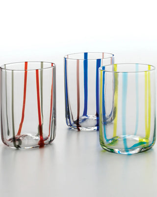 Zafferano Tirache tumbler coloured glass 35 cl-11.83 oz - Buy now on ShopDecor - Discover the best products by ZAFFERANO design