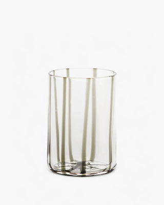 Zafferano Tirache tumbler coloured glass 35 cl-11.83 oz Zafferano Grey - Buy now on ShopDecor - Discover the best products by ZAFFERANO design